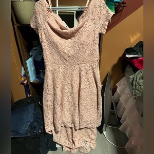 Juniors' Off-The-Shoulder Fit & Flare
Dress